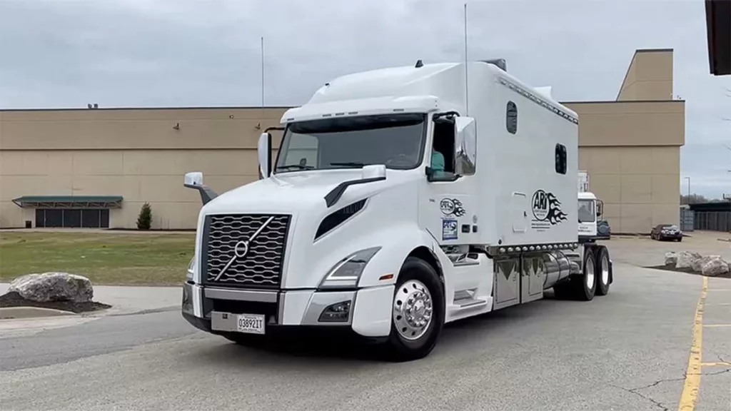 Volvo-lastbilen som har världens största sovhytt